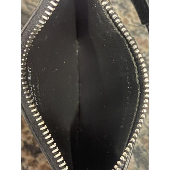 YSL Saint Laurent Wallet on Strap Black SPB-JB 347081 - Picture 6 of 10